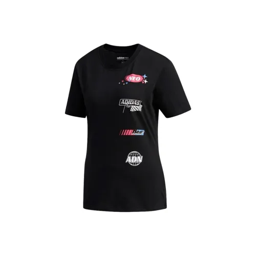 ADIDAS NEO Черные Женские Футболки