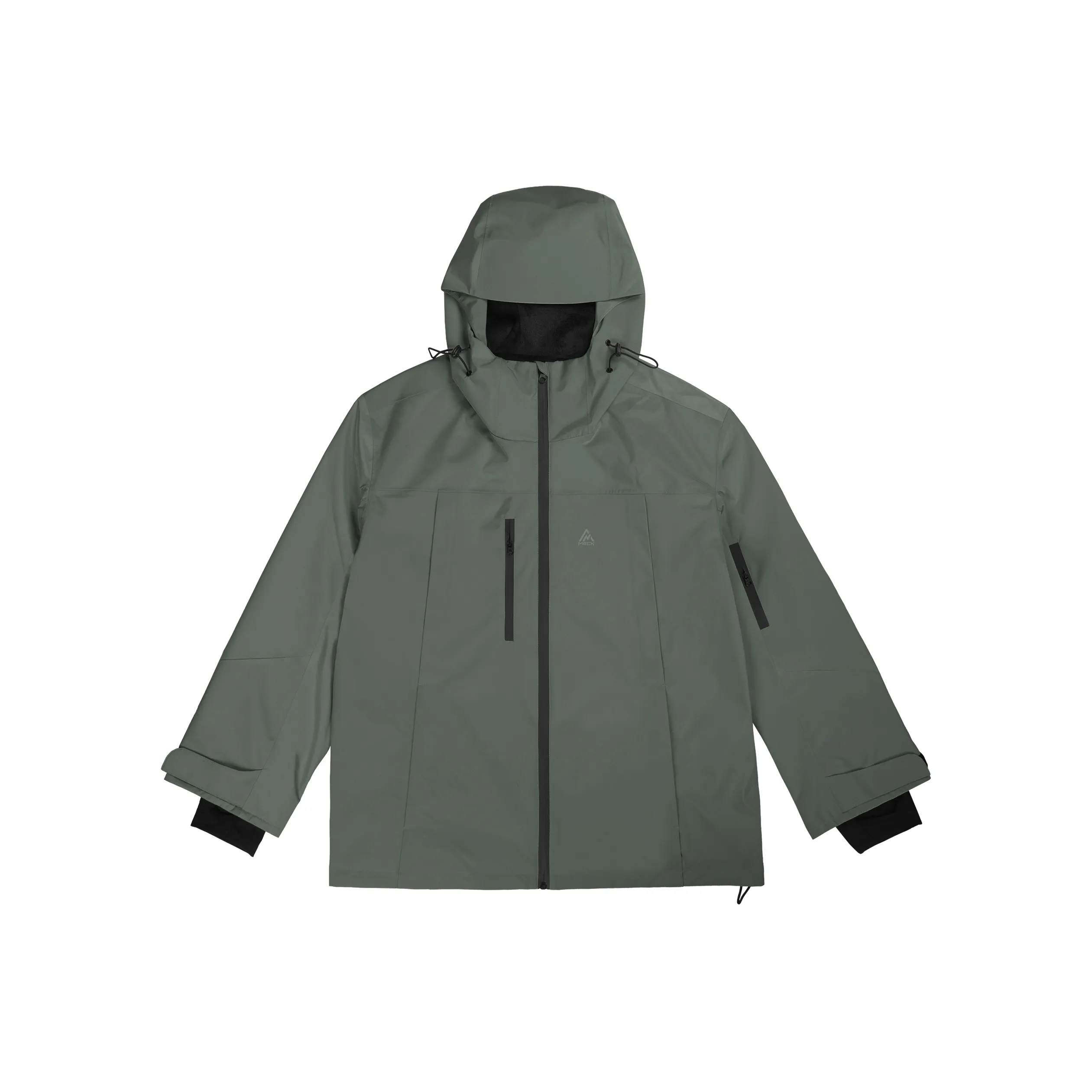 MECK Армейский зеленый Унисекс Верхняя одежда для лыж