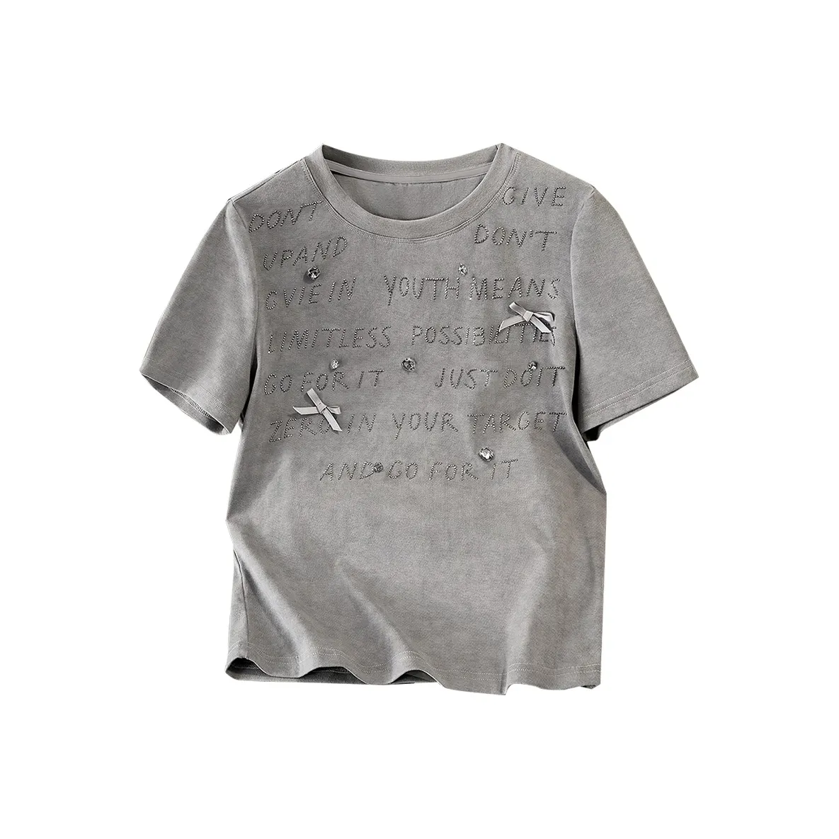 TOUCH T Рубашка Женская Серая Зеленая