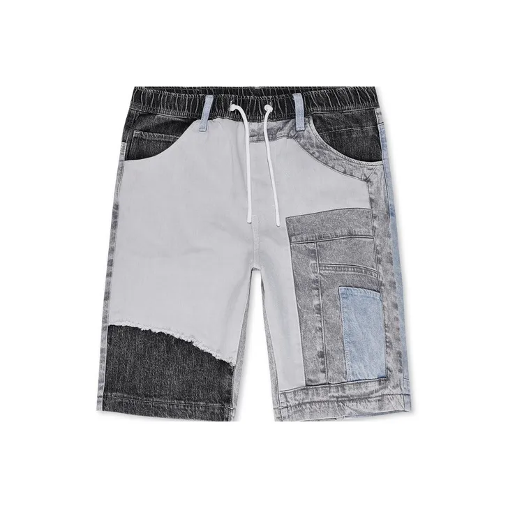 ABLE JEANS Sports Shorts Men's Washed Light Gray