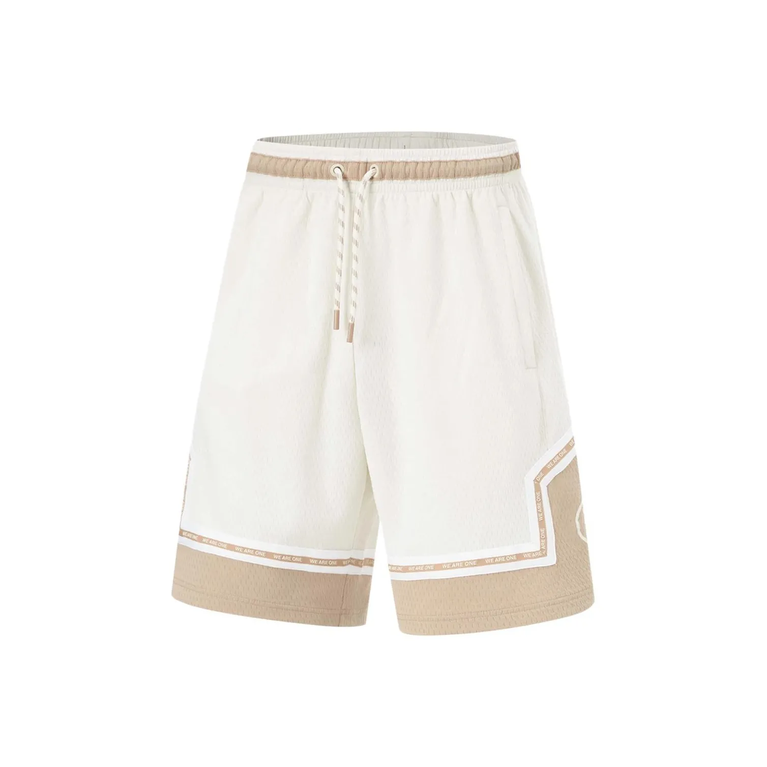 LINING Спортивные шорты Мужские Экрю Consort Коричневый