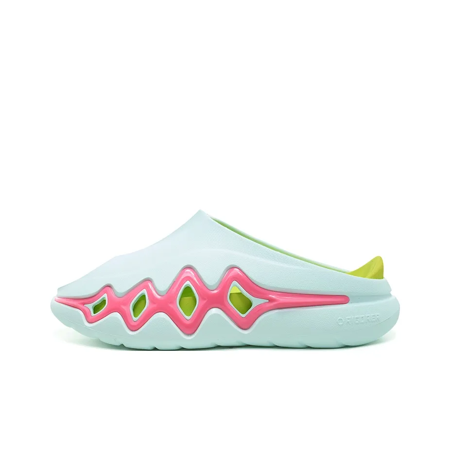 RIGORER Shark 3 Slip-Resistant Shock Absorbers Слипоны Унисекс Mint Green Lotus Pink