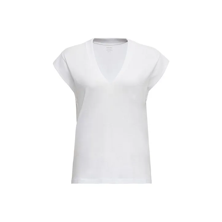 FRAME T-Shirts Women's White