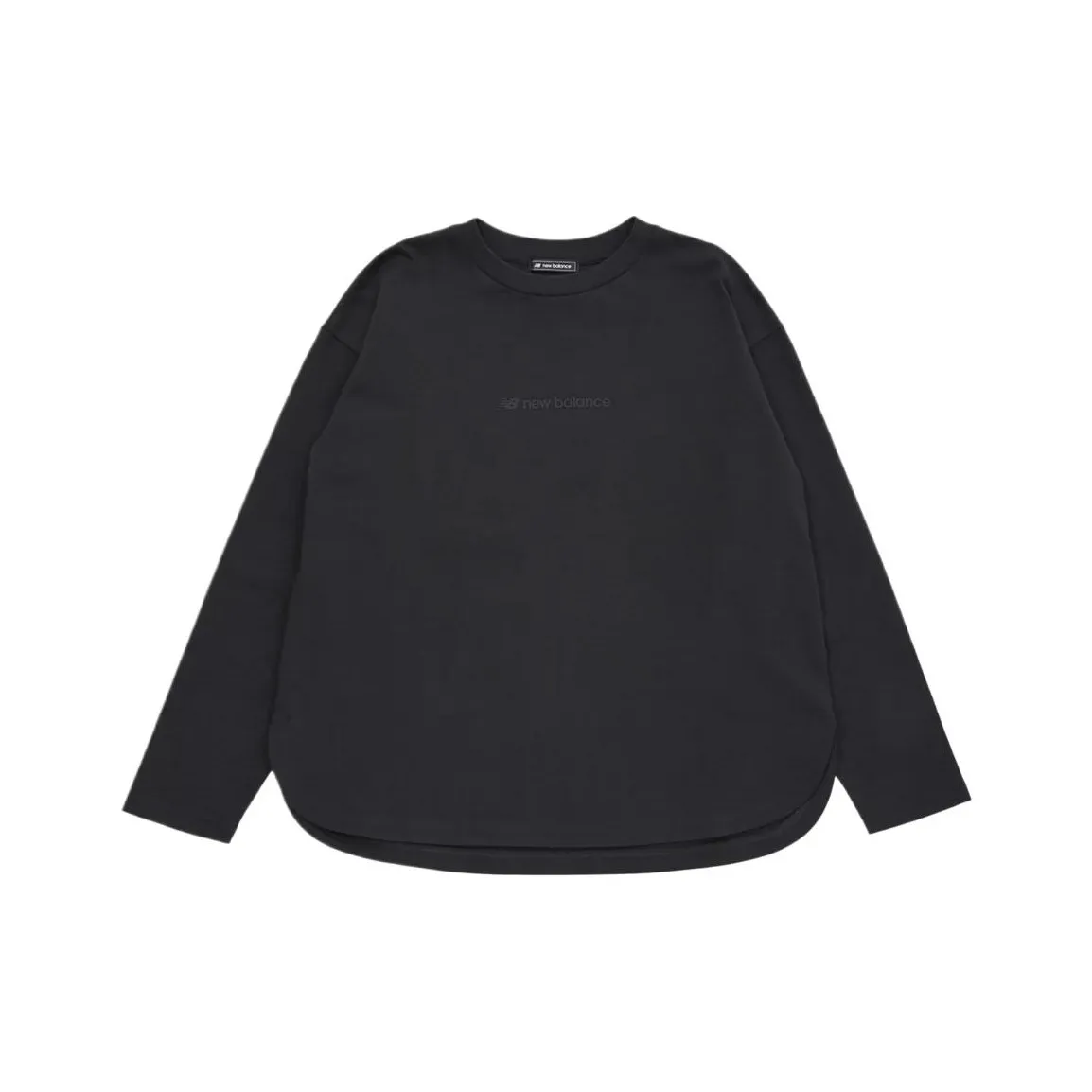 New Balance MET24 Т-рубашка с оборванным плечом Женская Черная