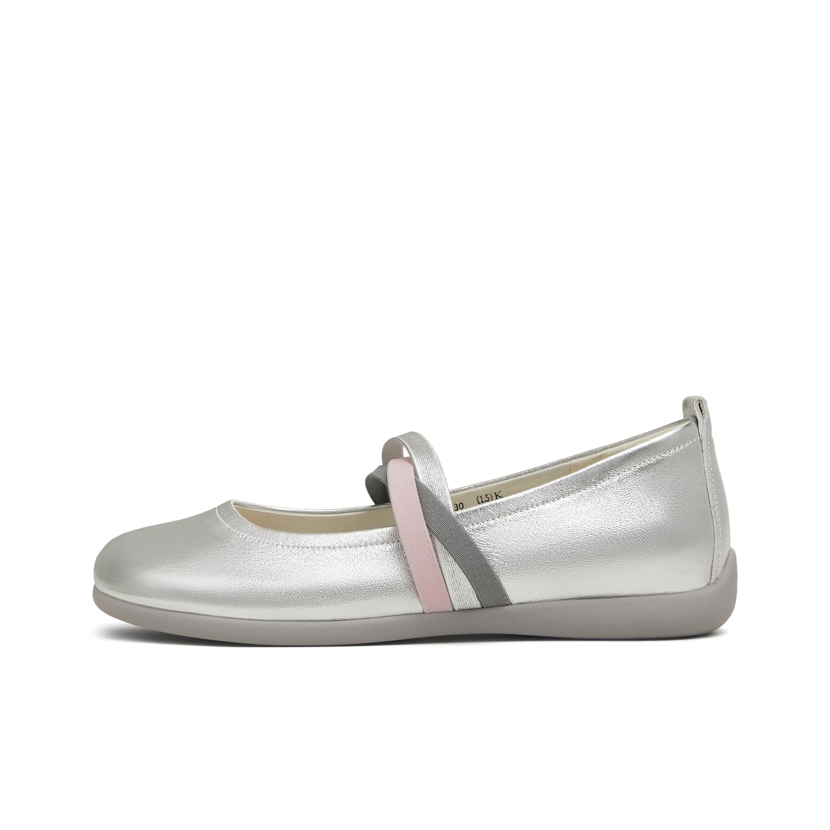 teenmix Плоская подошва Туфли Мэри Джейн Женские Серебряные