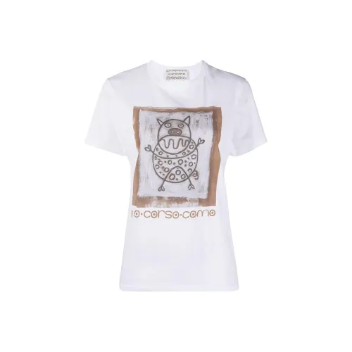 10 CORSO COMO Белая Женская Рубашка T