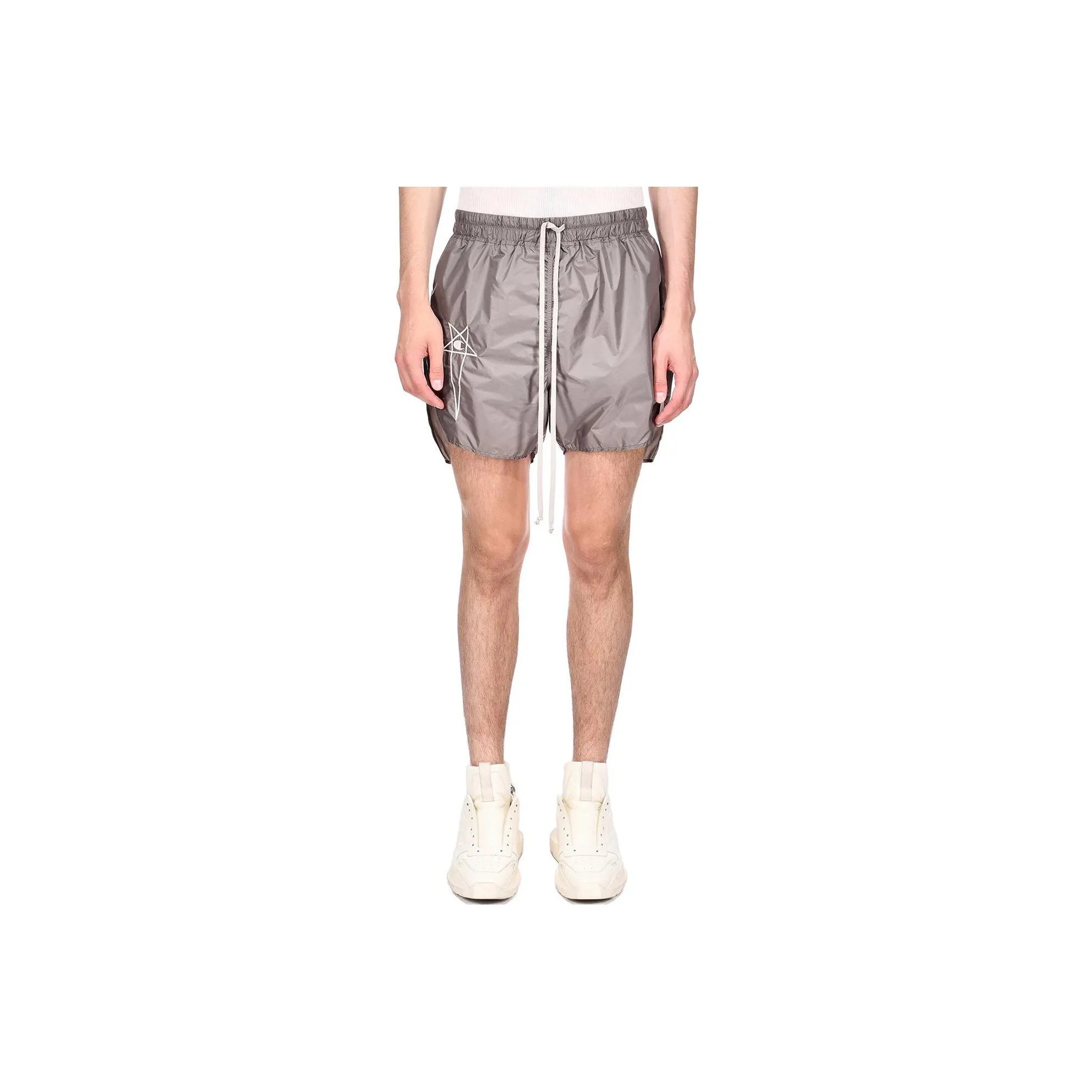 RICK OWENS/RO x Champion Sports Shorts Men's Gray