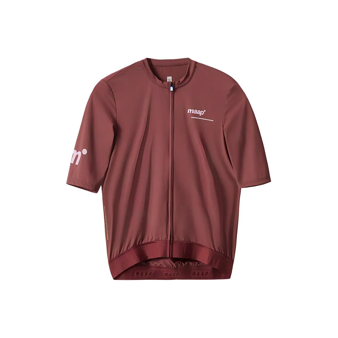 MAAP Тренировки Джерси Велосипедная одежда Мужская Кирпично-красная