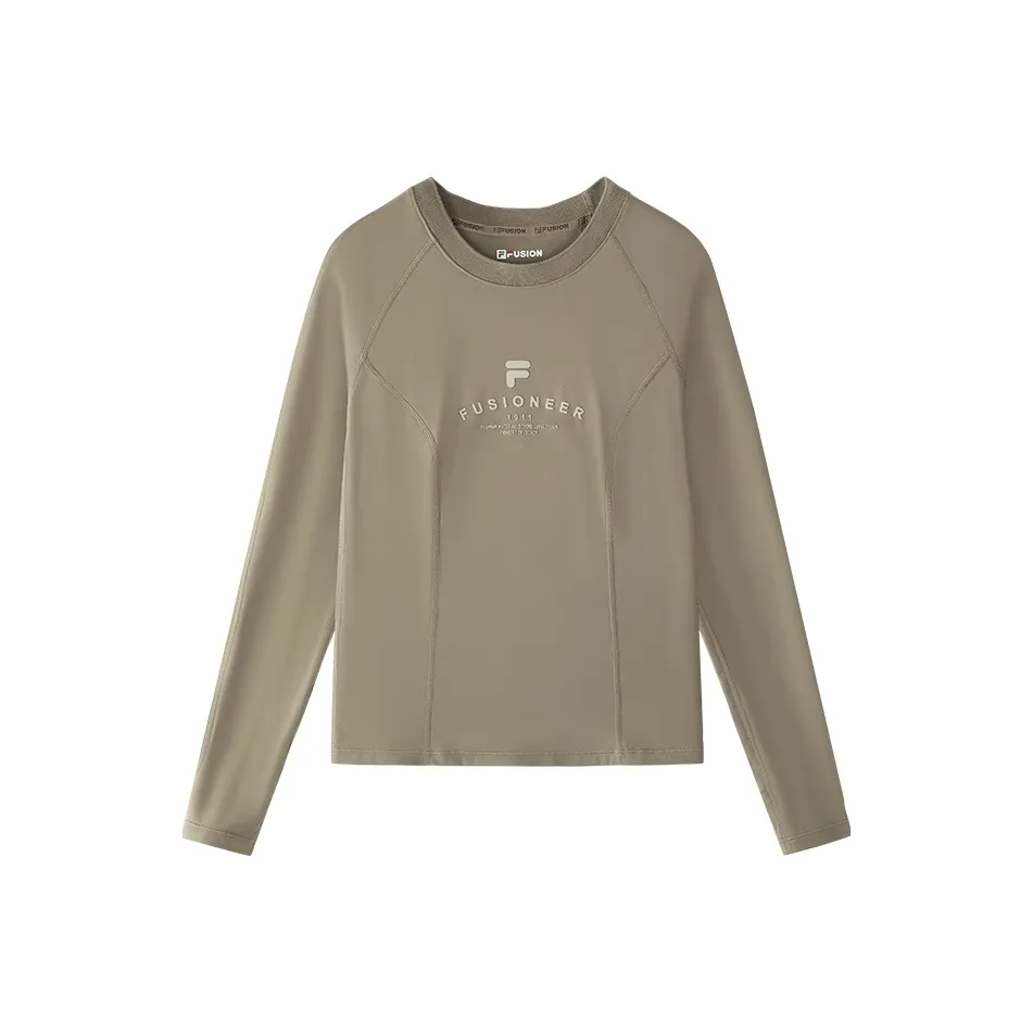 FILA FUSION T Рубашка Женская Бобовый Коричневый