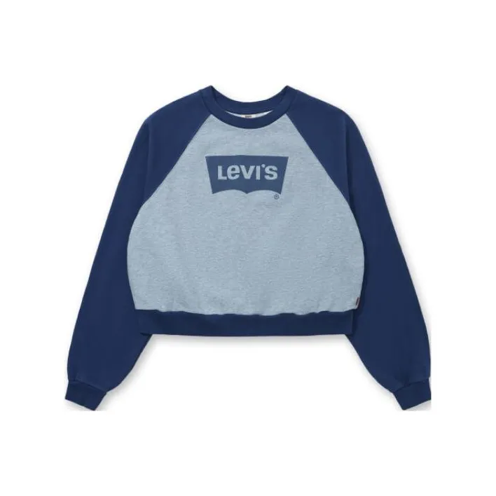 Levis Синие Женские Короткие Топы