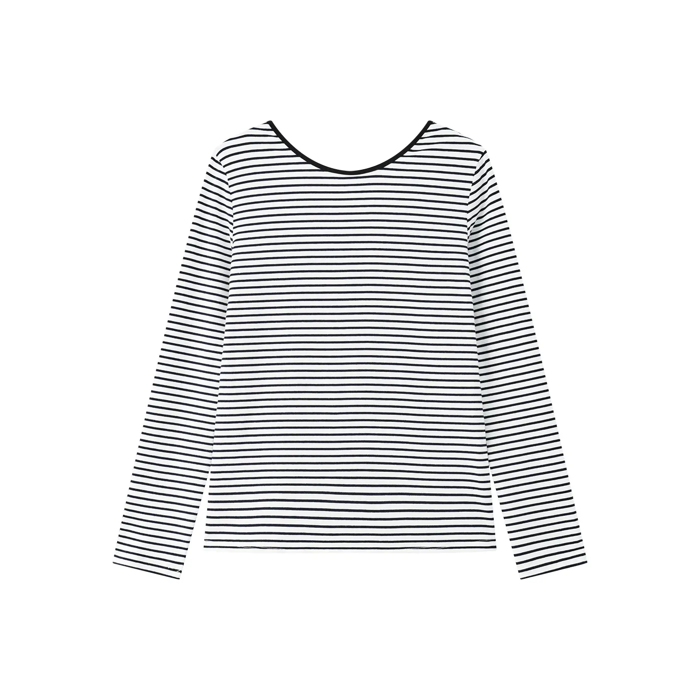 THE SEA LIFE T-рубашка Женская Черно-белые полосы