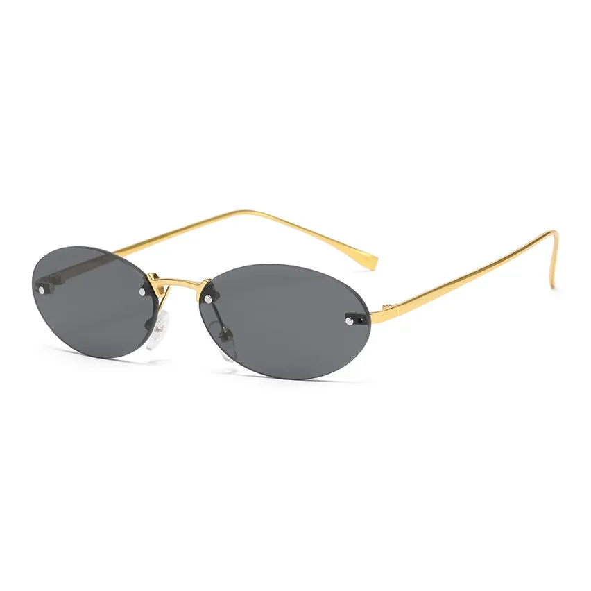 NOME Metal Oval Sunglasses Unisex