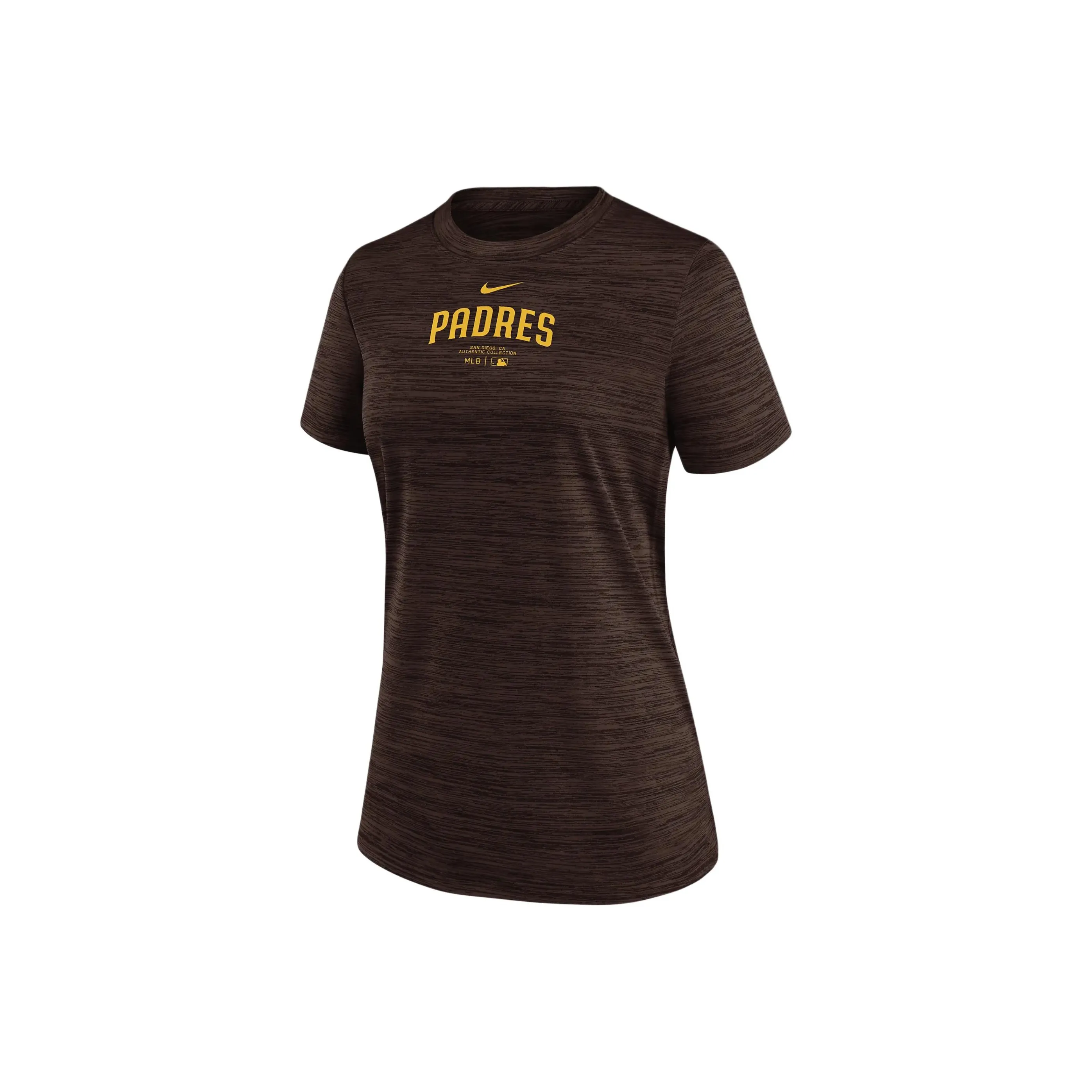 Nike San Diego Padres Authentic Collection Practice Velocity Women's Nike Dri FIT Mlb T Shirt