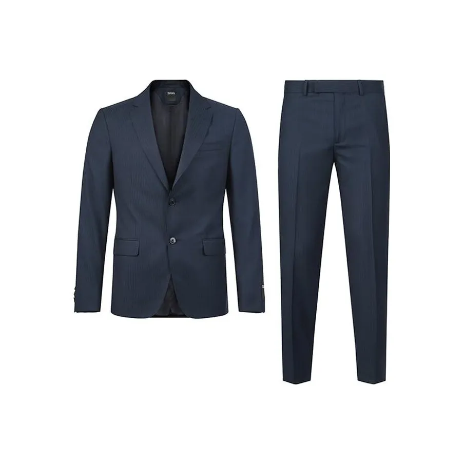 Zzegna Business Suit Men's Dark Blue