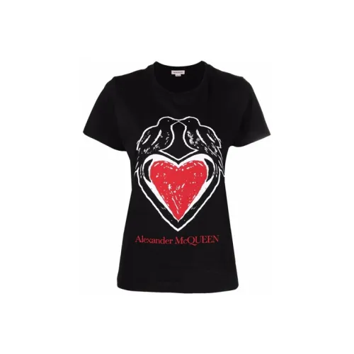 Alexander McQueen Черные Женские Рубашки T