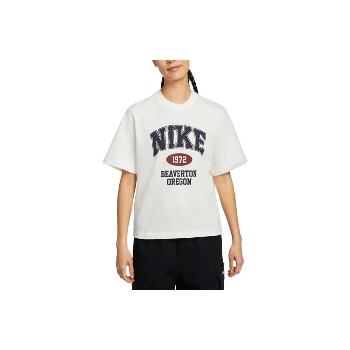 Nike T Shirts Women's White