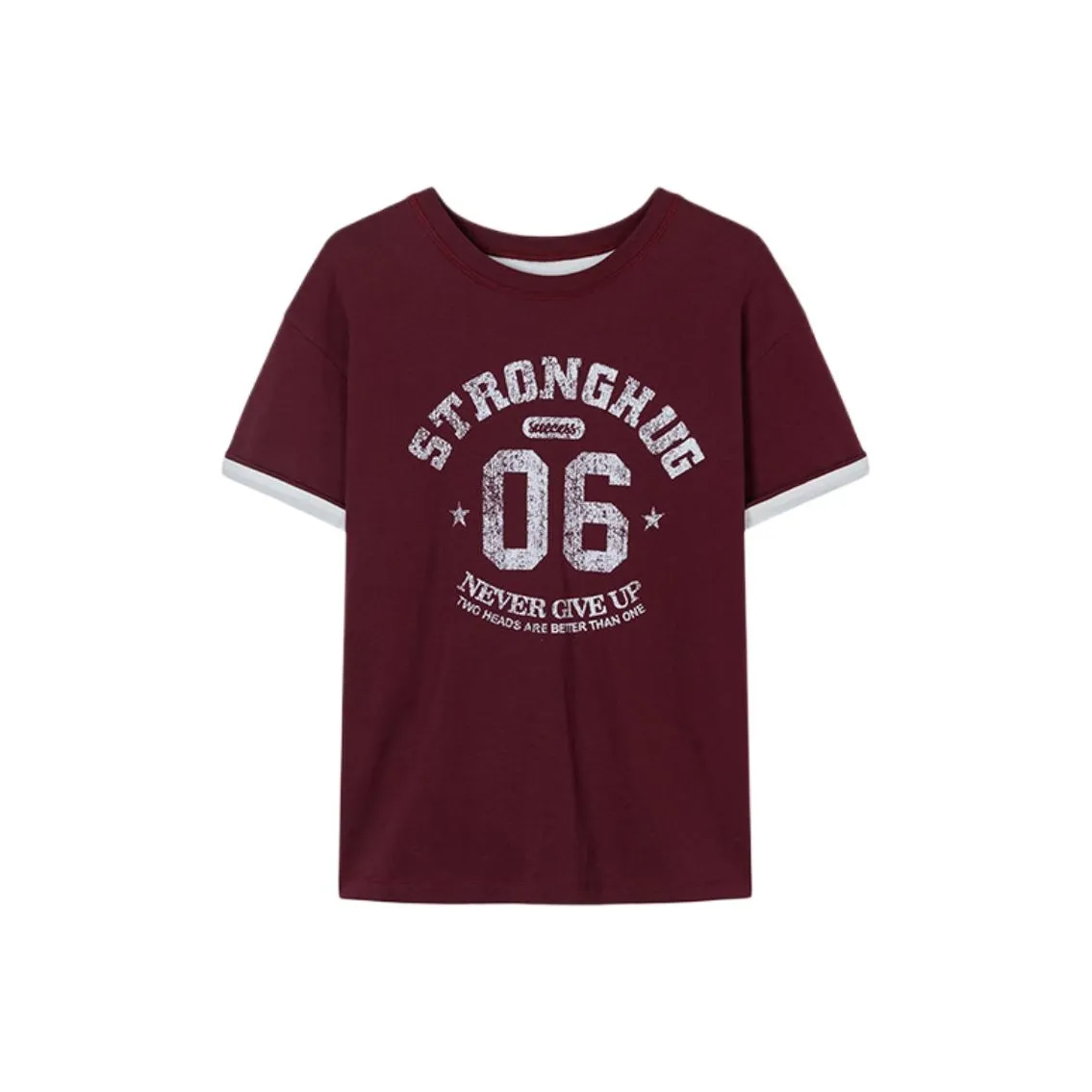 FORNI T Shirt Unisex Light Persimmon Red