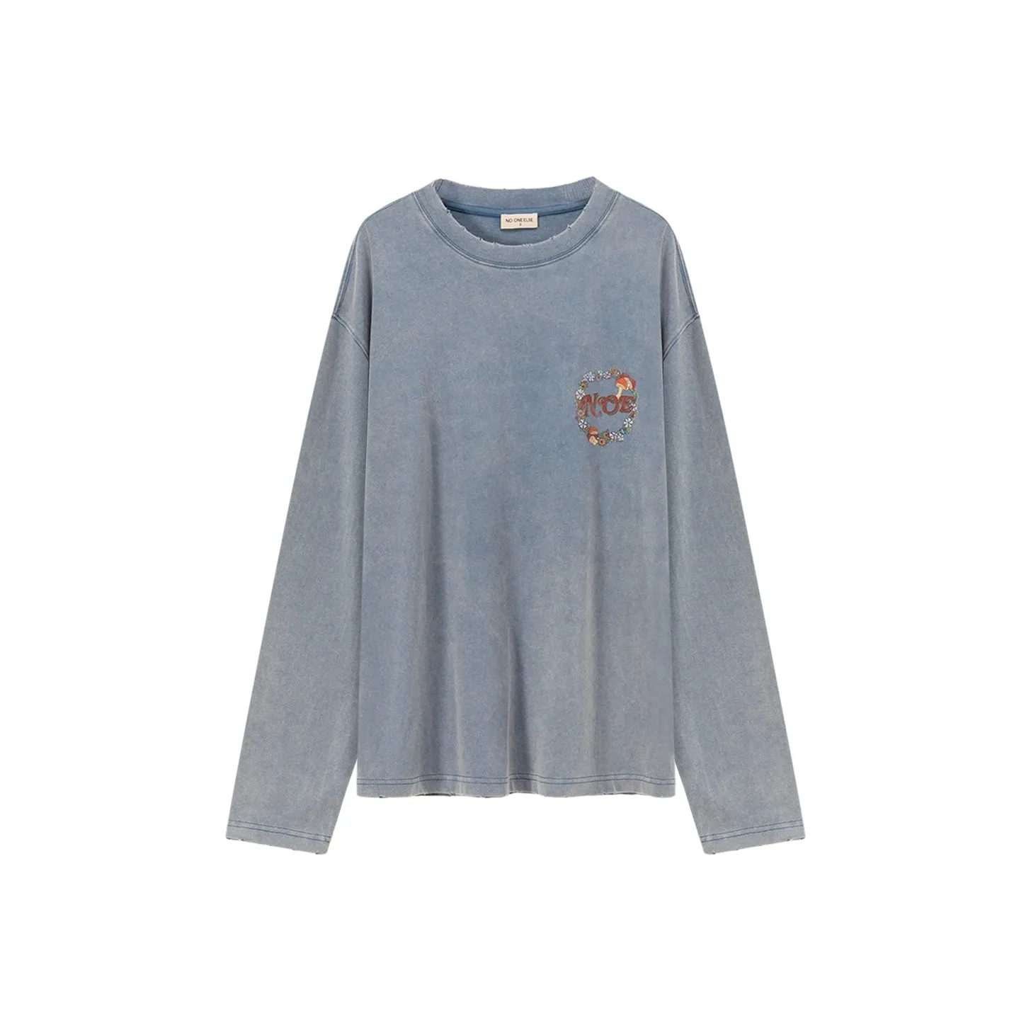 NO ONE ELSE Drop Shoulder Sleeve T Shirt Unisex