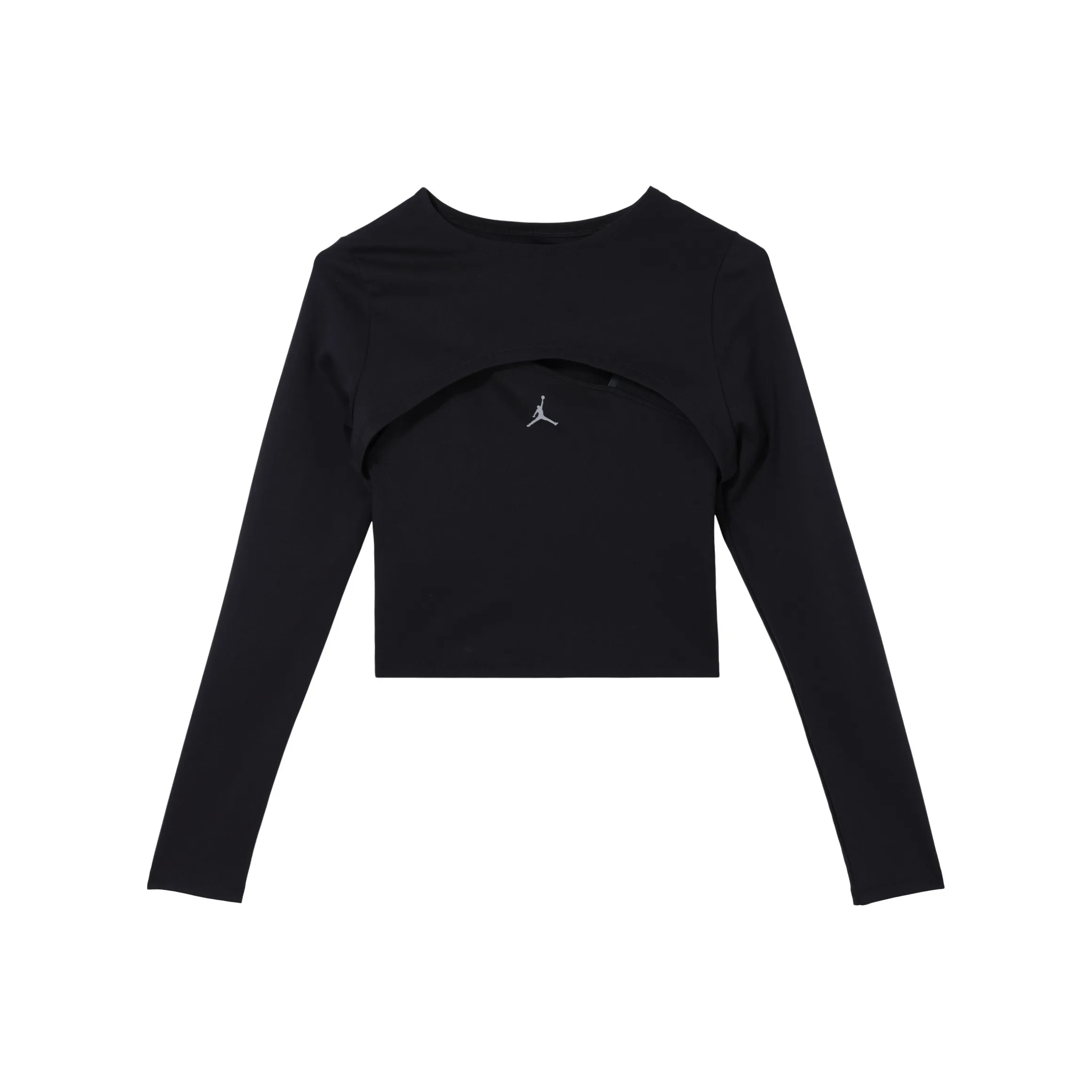 Jordan Черные Женские T-рубашки