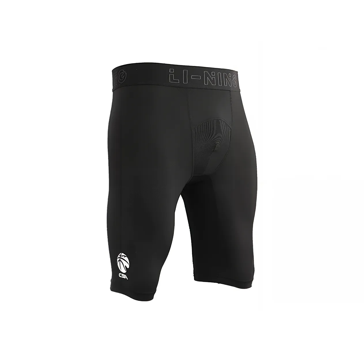 Шорты для спорта с подкладкой мужские черные