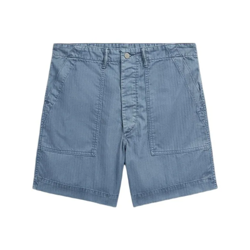 Polo Ralph Lauren Herringbone pattern Cotton Bermuda Shorts