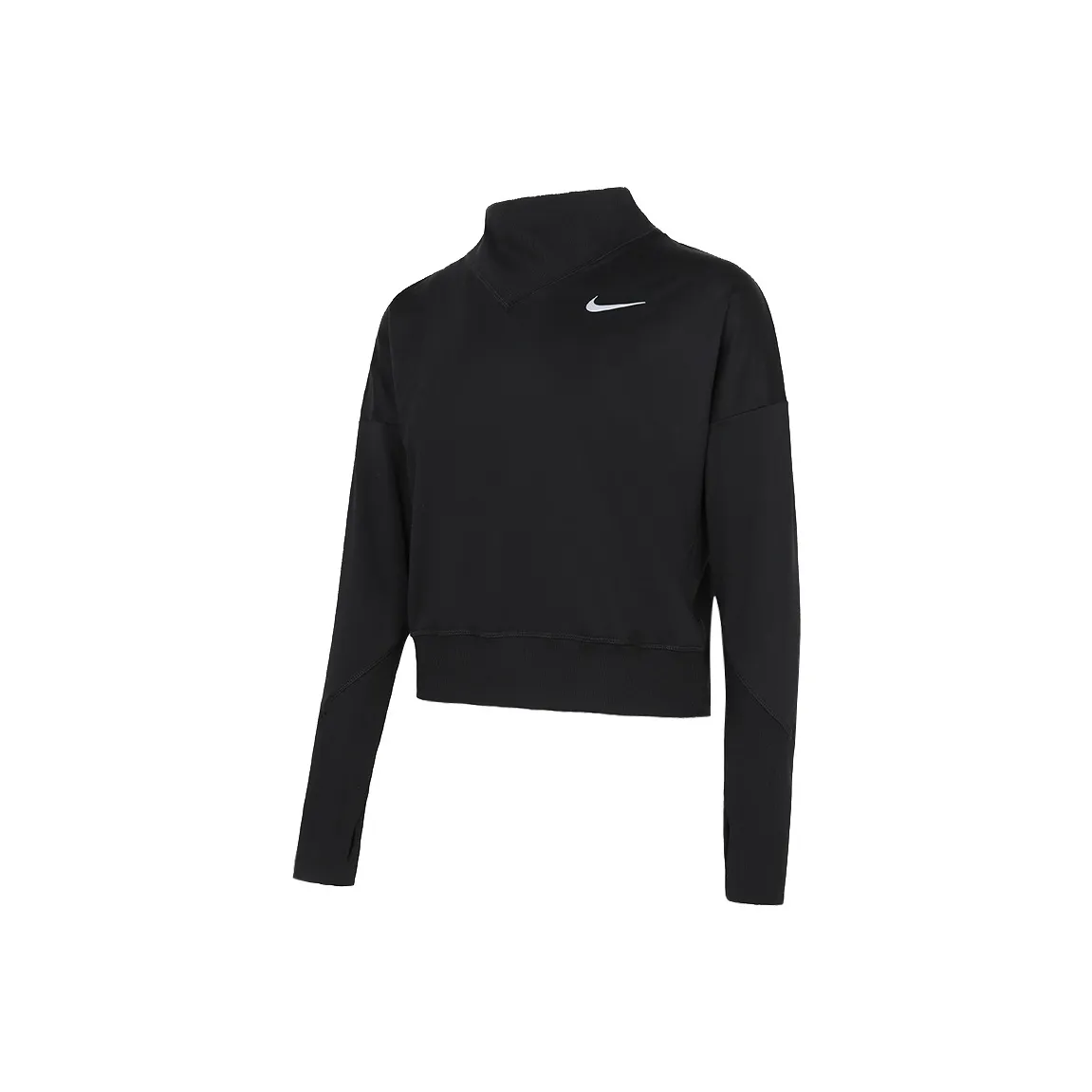 Nike Drop Shoulder Sleeve T Shirt Women's Black