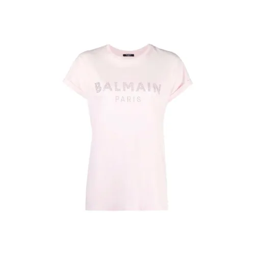 BALMAIN Розовые Женские Футболки