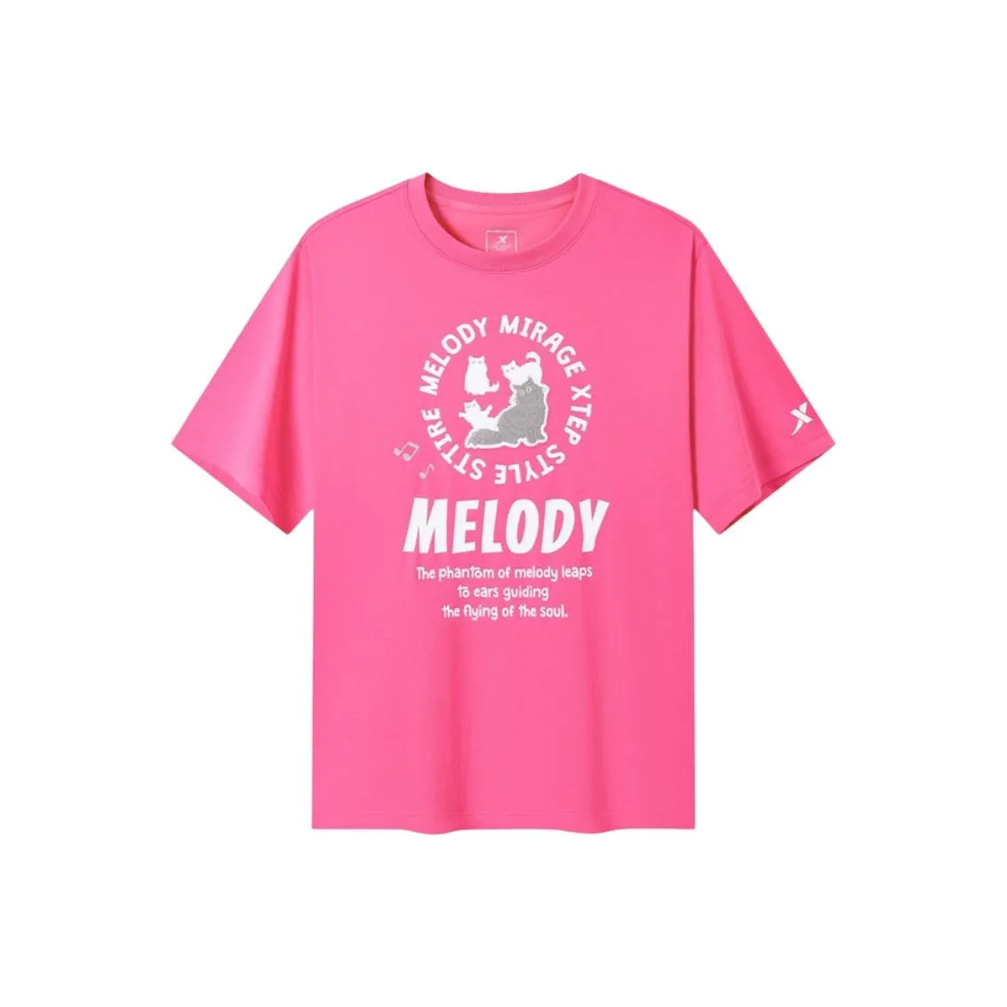 XTEP Hawk Красный Женские Футболки