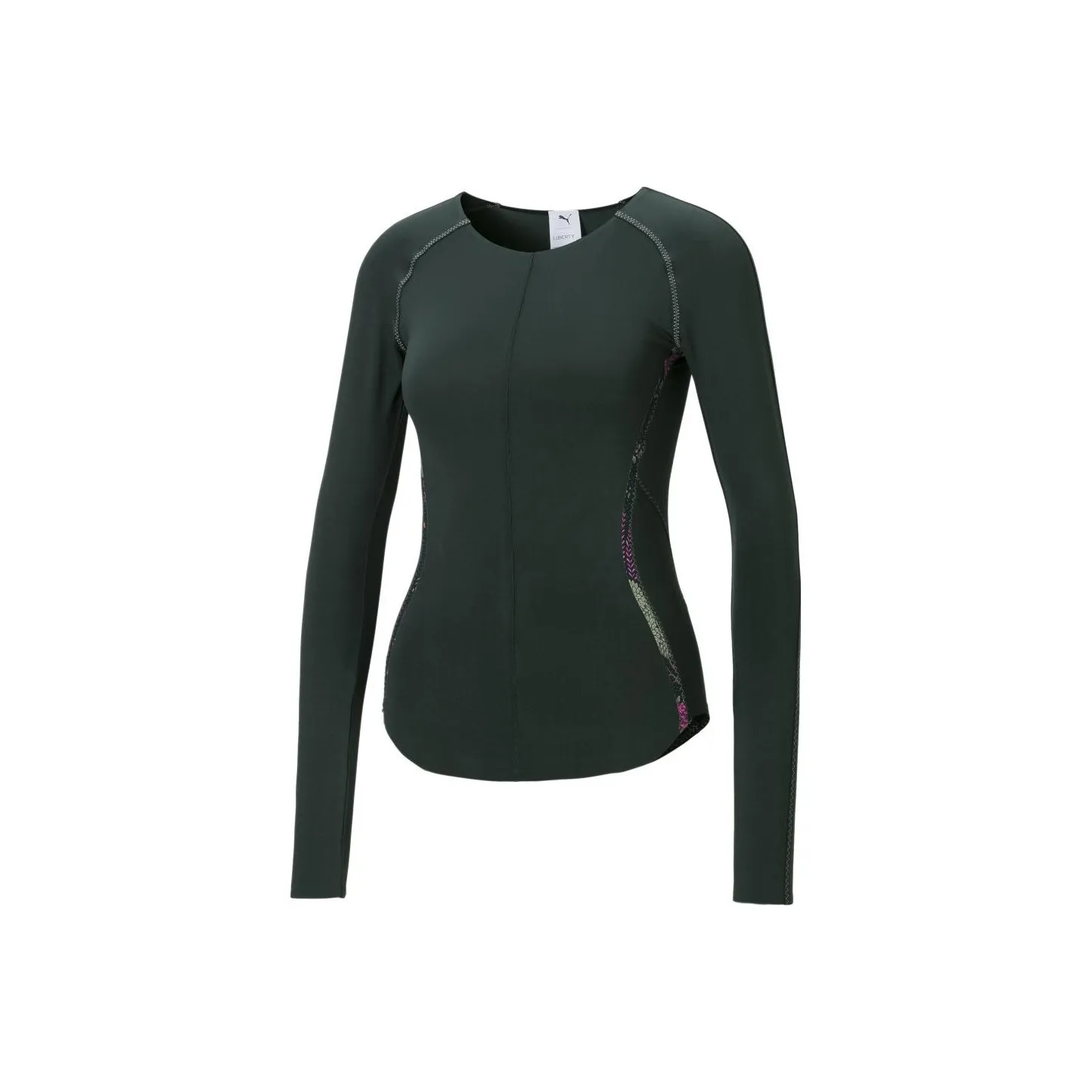 PUMA LIBERTY Реглан-рукав Т-рубашка Женская Зеленая