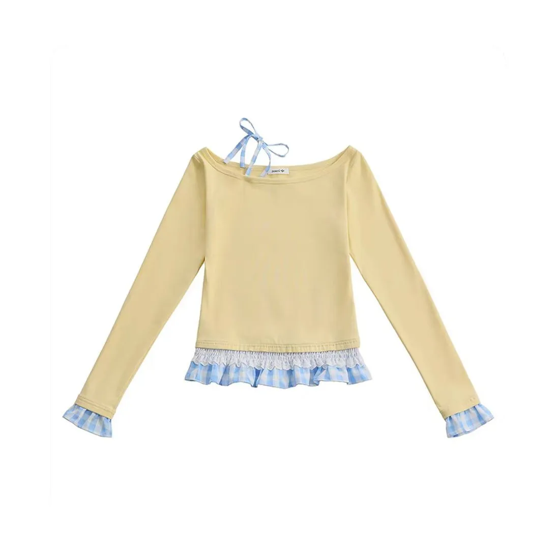 PLAY BUSH T-Рубашка Женская Желтая