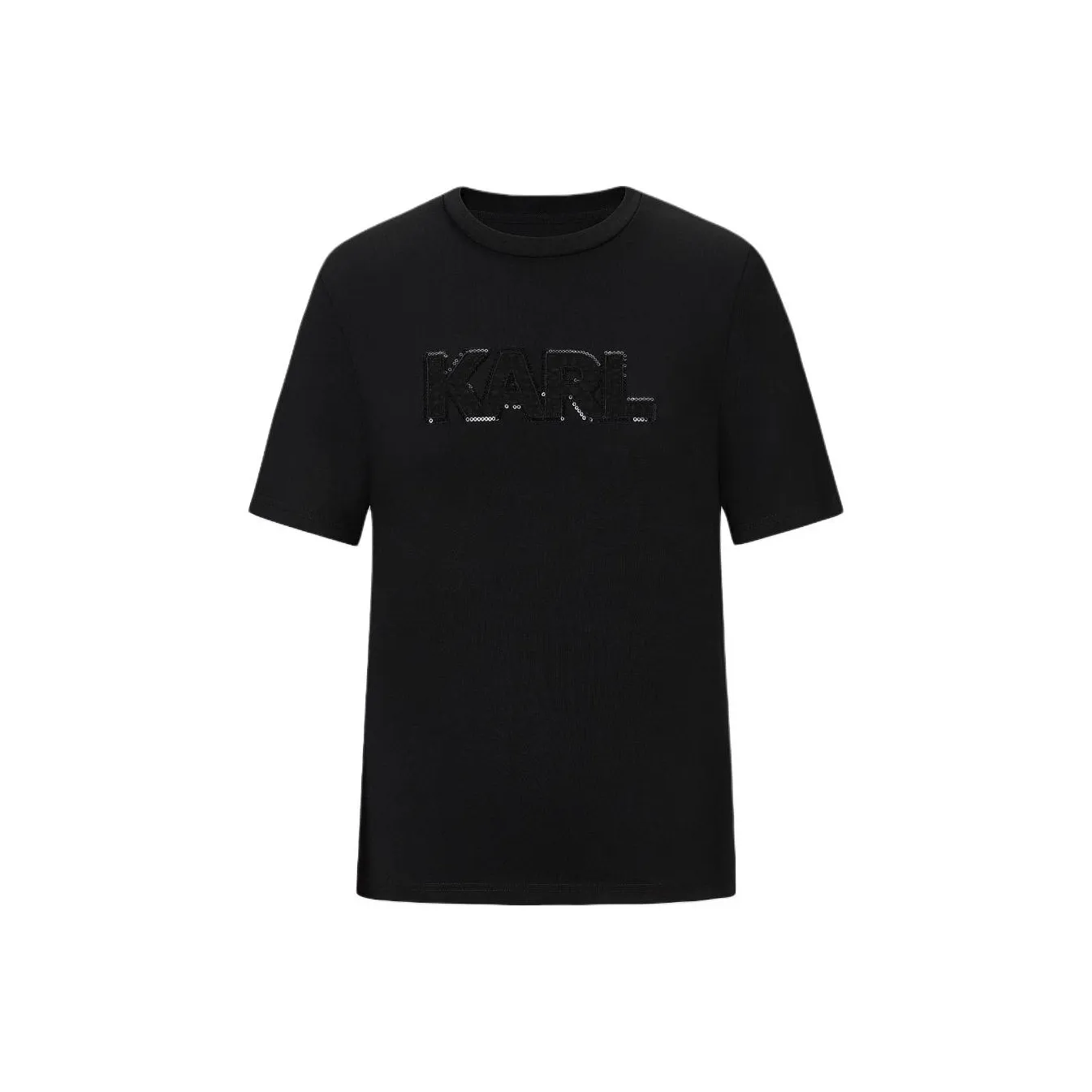 KARL LAGERFELD Стандартная футболка женская черная