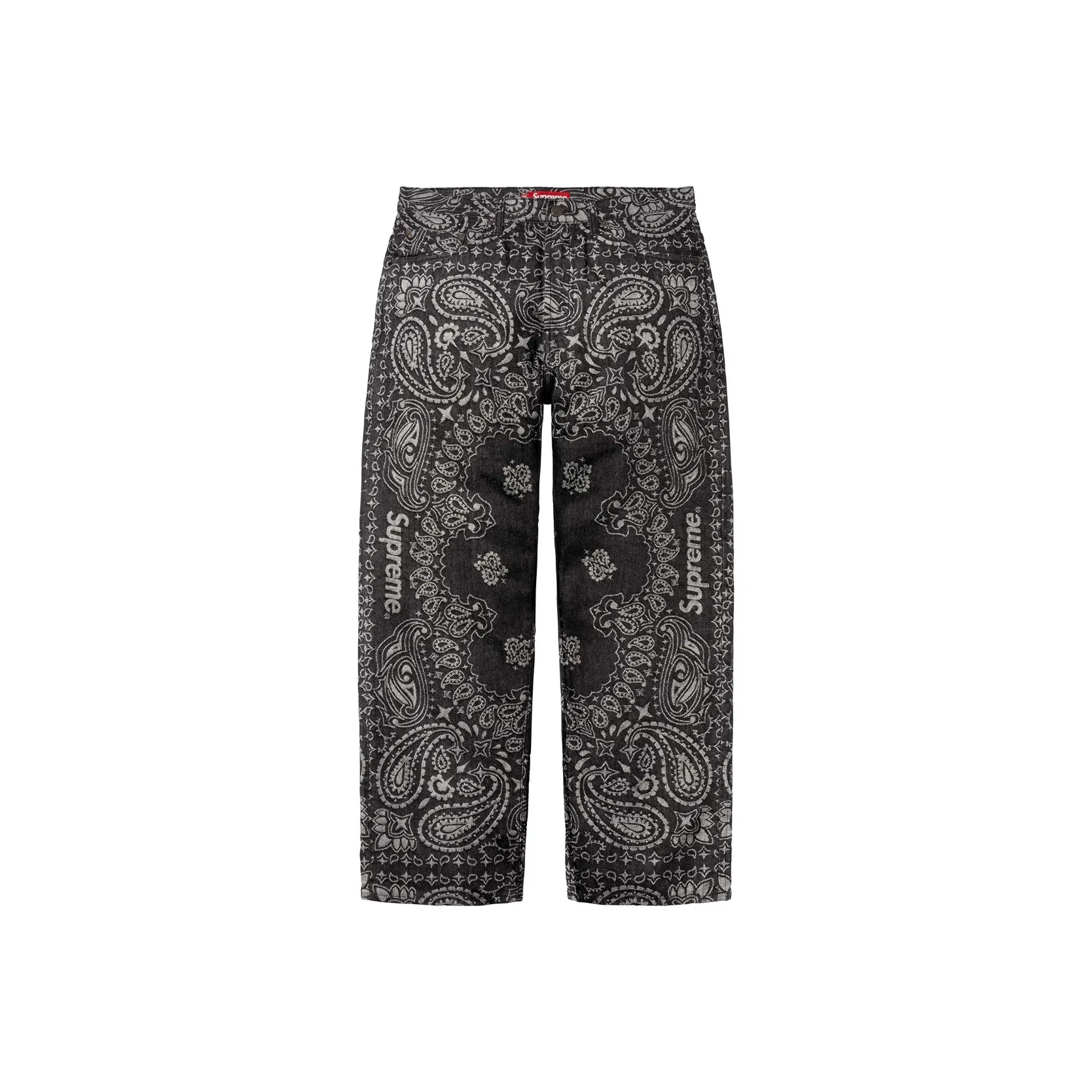 Supreme Bandana Jacquard Baggy Jean