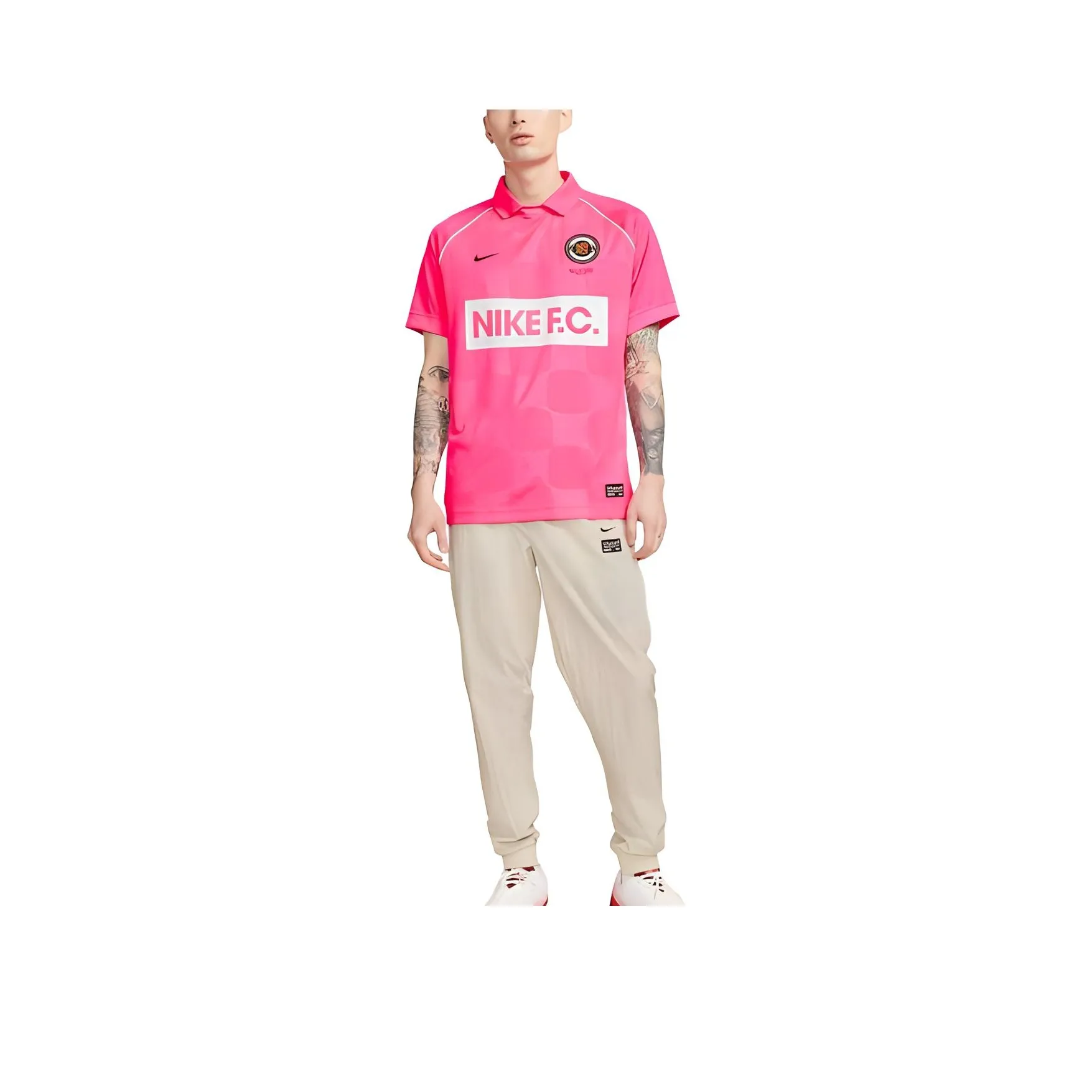 Nike Soccer Jerseys Men's Transparent Pink