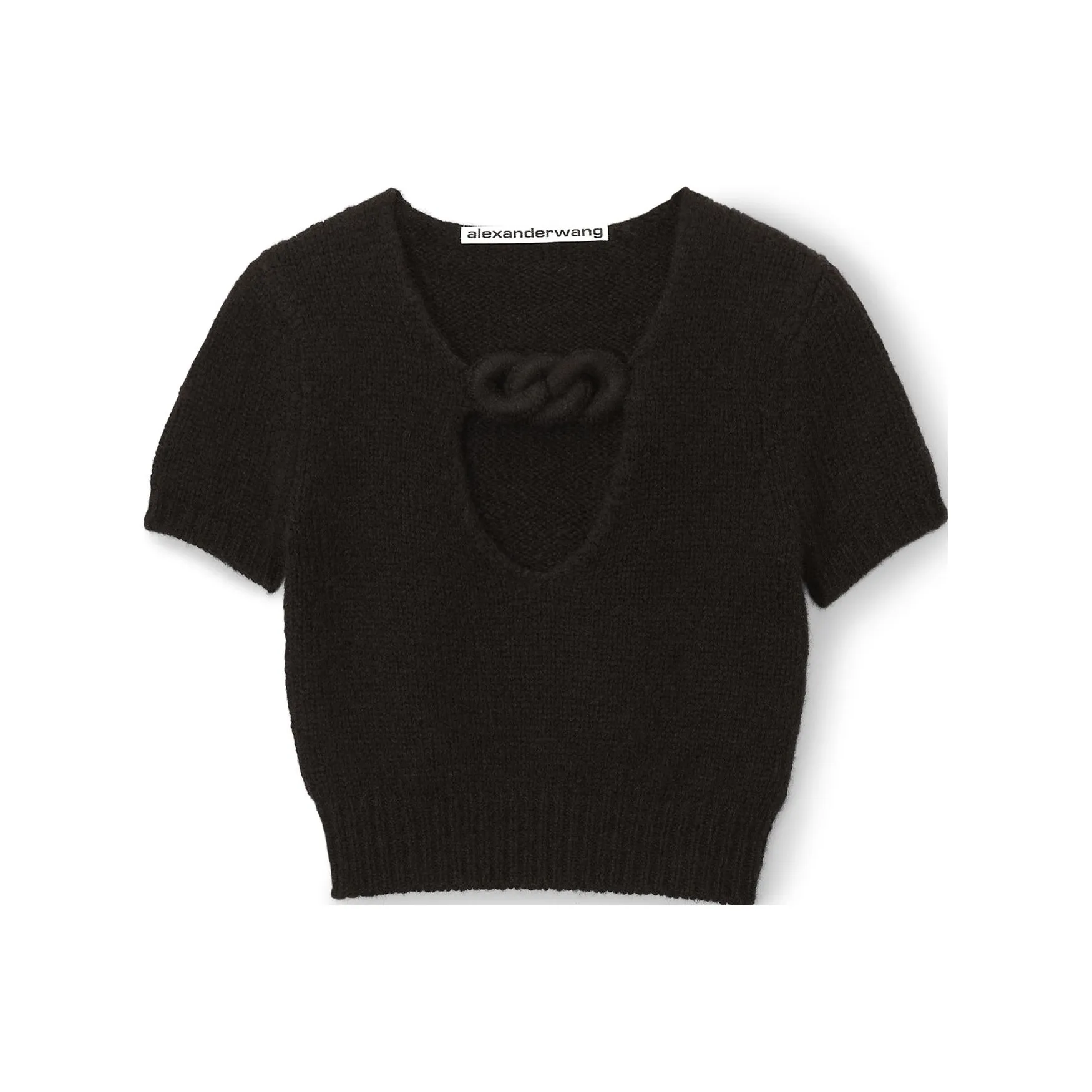Alexander Wang Circle Cut Out Knit Top