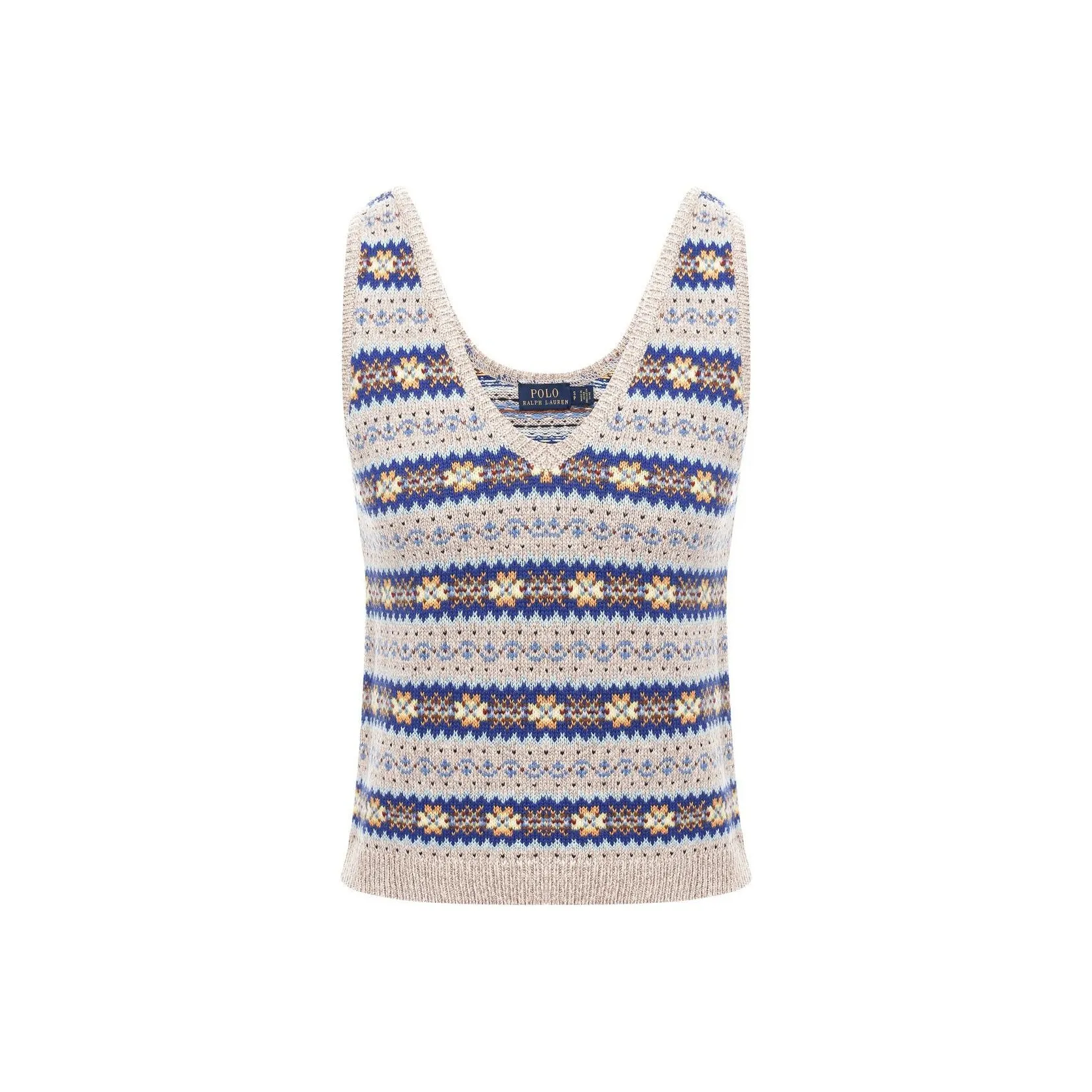 Polo Ralph Lauren Майка Женская Бежевая