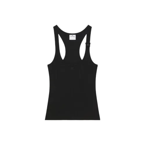 COURREGES Черные Женские Майки