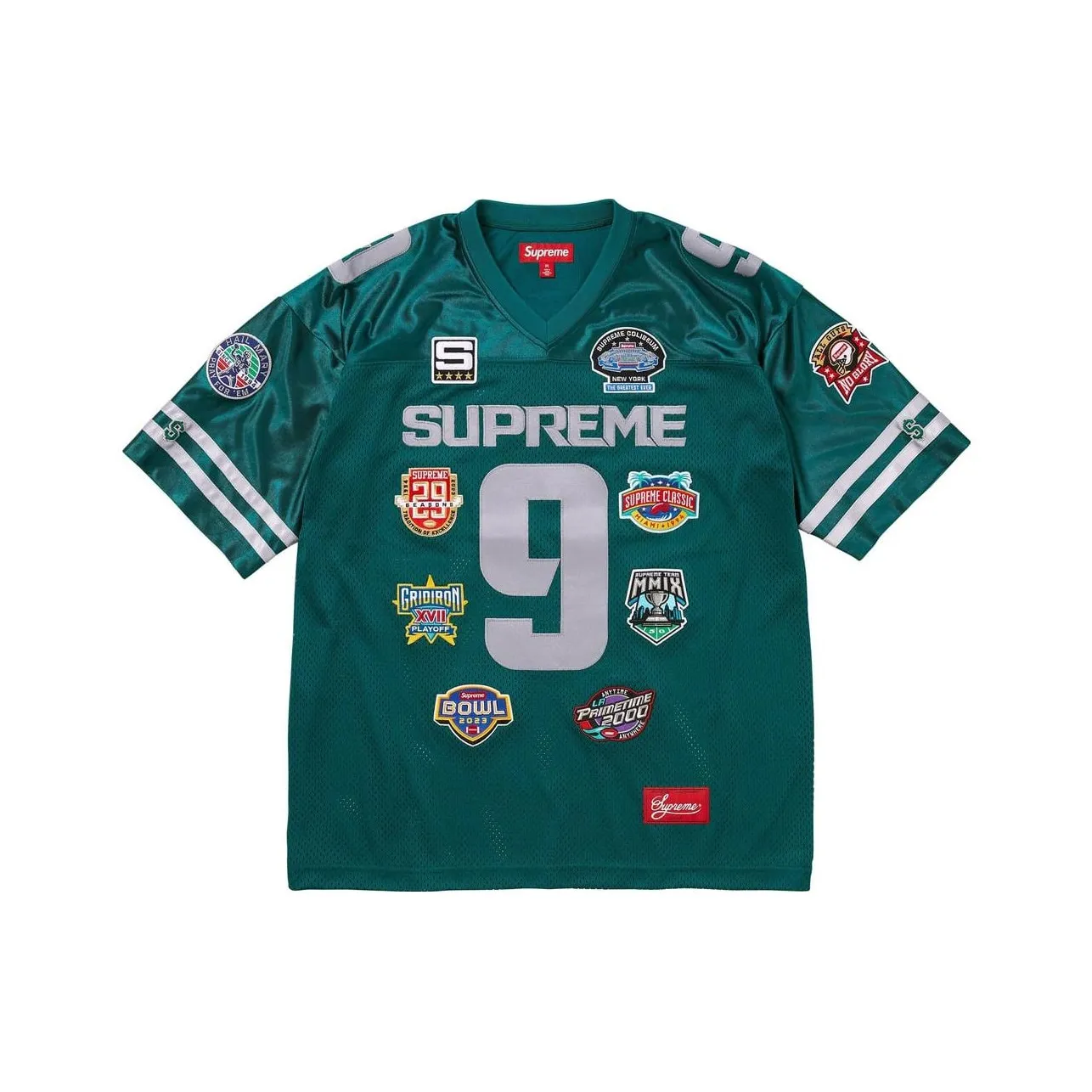 Supreme Championships Embroidered Football Jersey