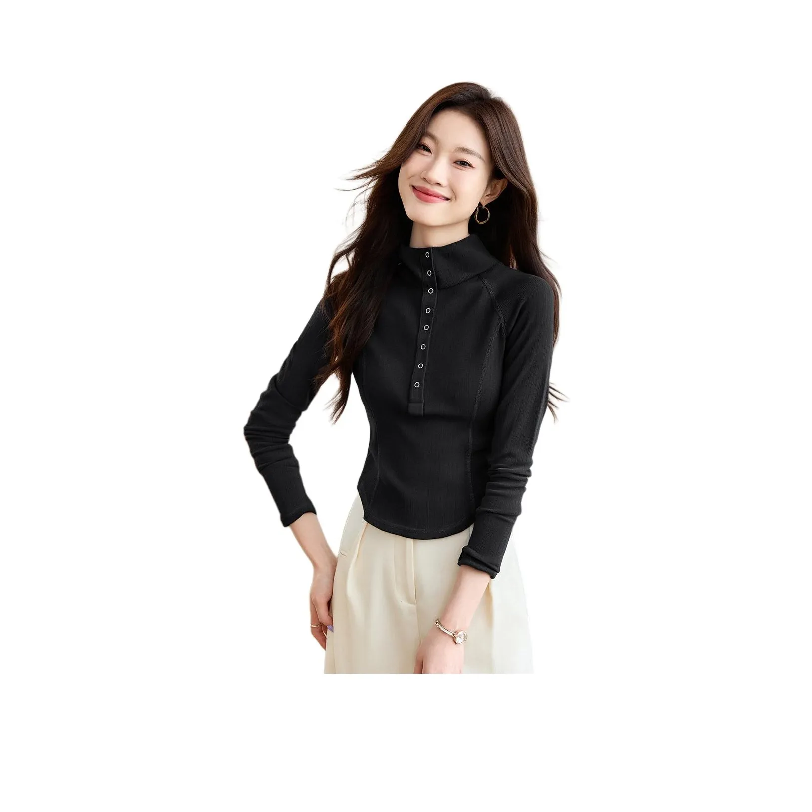 Love Elaine T-Shirt Женская Черная