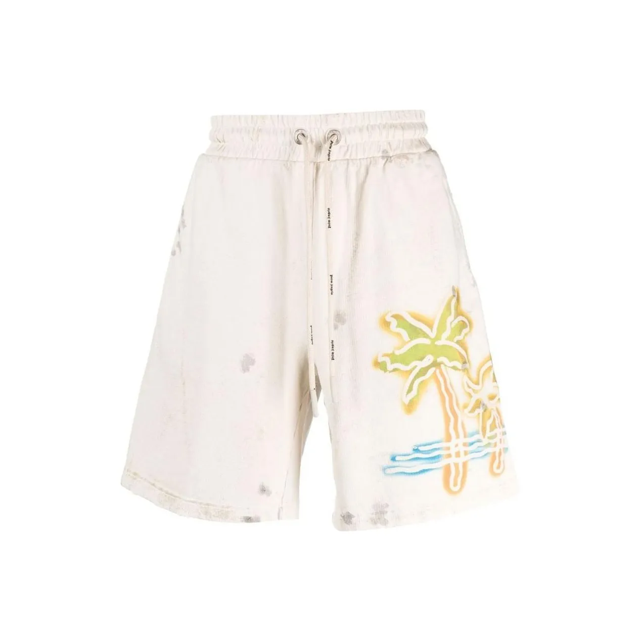 PALM ANGELS Palm Neon Sweat Shorts