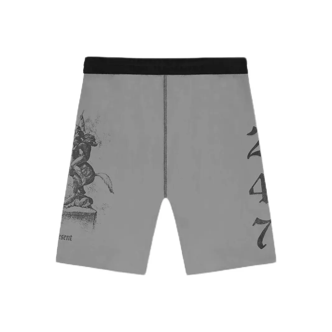 REPRESENT Vintage 247 Half Tight Sports Shorts Men's Gray