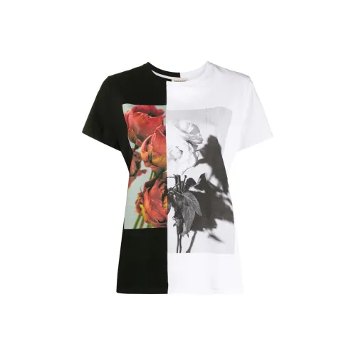 Alexander McQueen Принт Женские Футболки