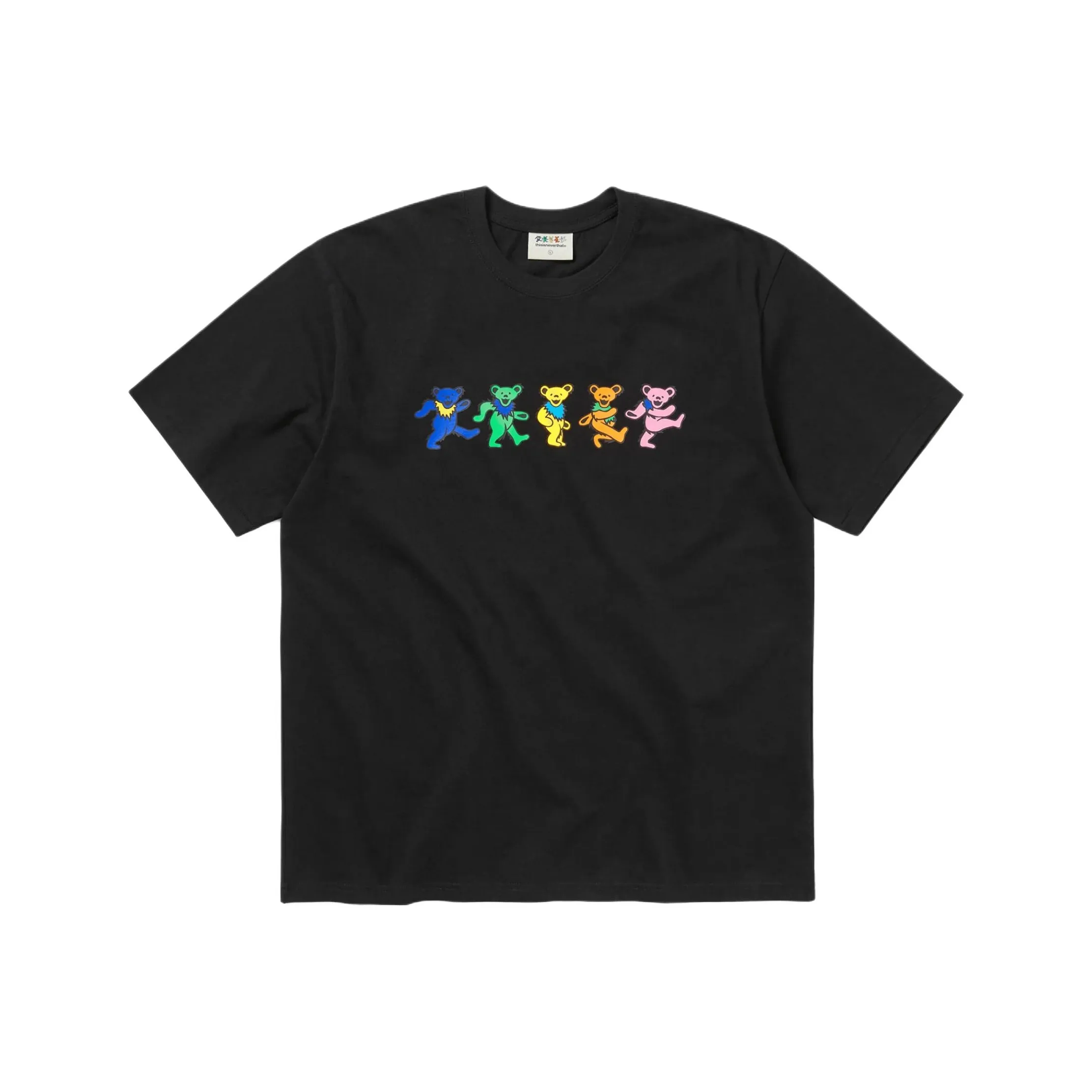 Thisisneverthat x Grateful Dead SS25 T Shirt Unisex Black