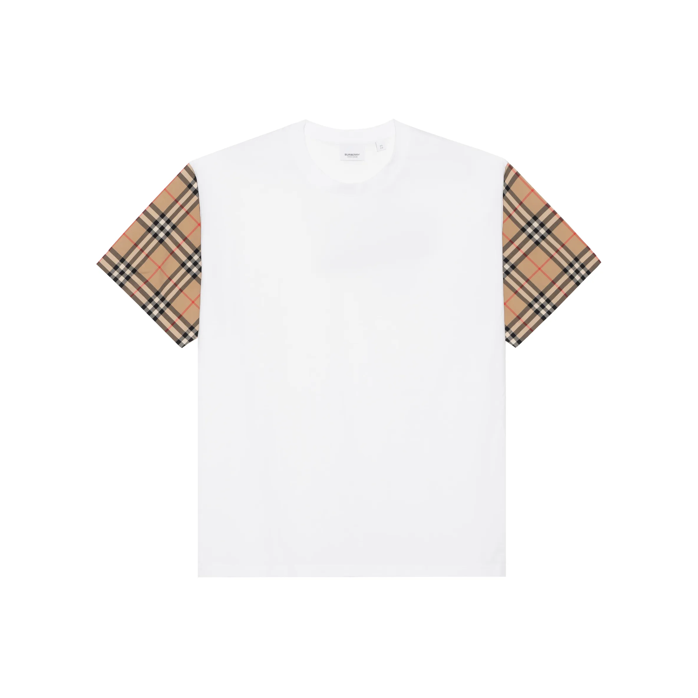Burberry Vintage Check sleeve T shirt