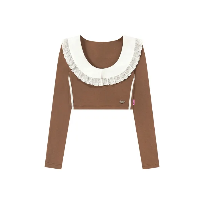 CHUU Длинный рукав Т-рубашка Женская