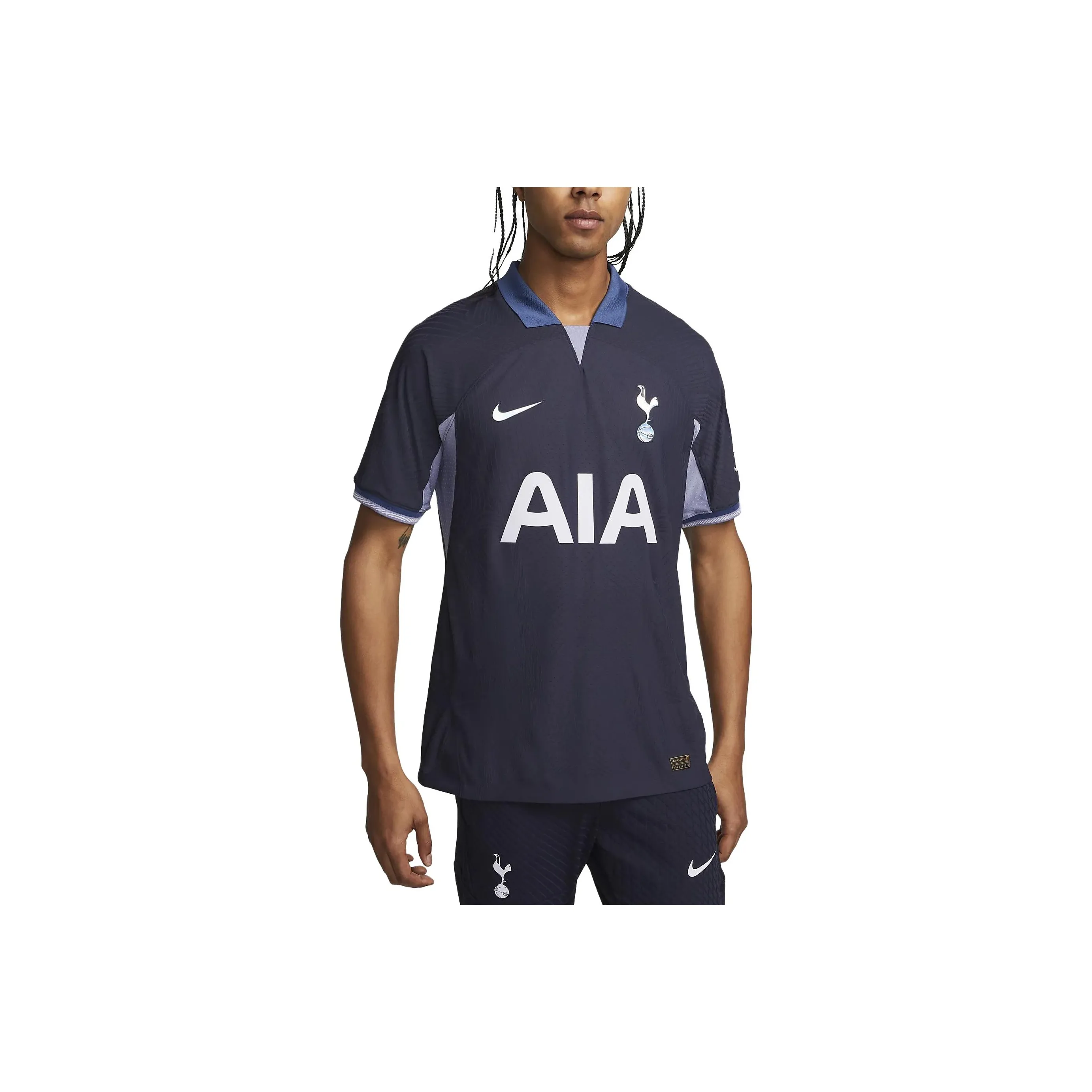 Nike Темно-синие Мужские Футбольные Джерси