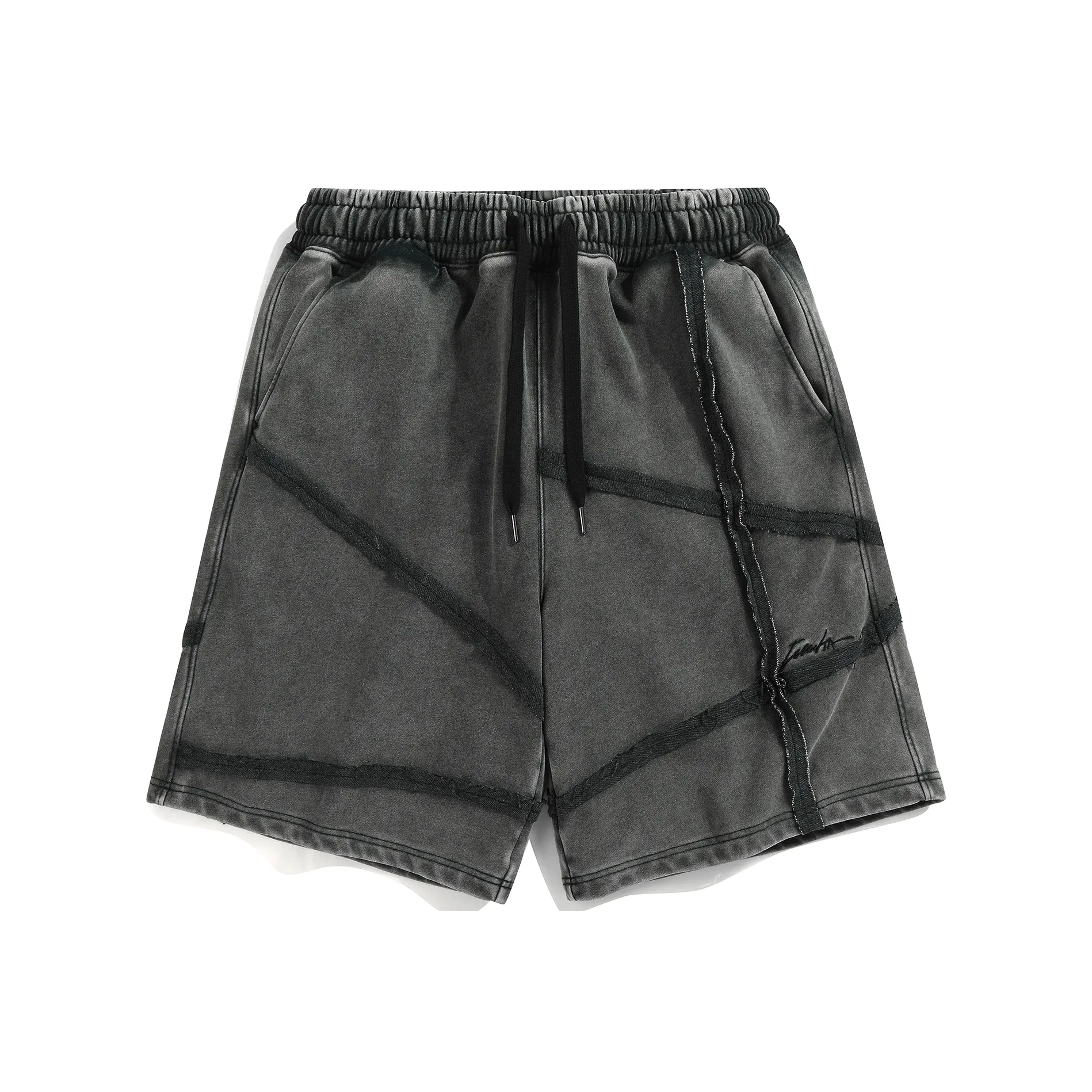 Guuka Knee Length Pants Men's Black