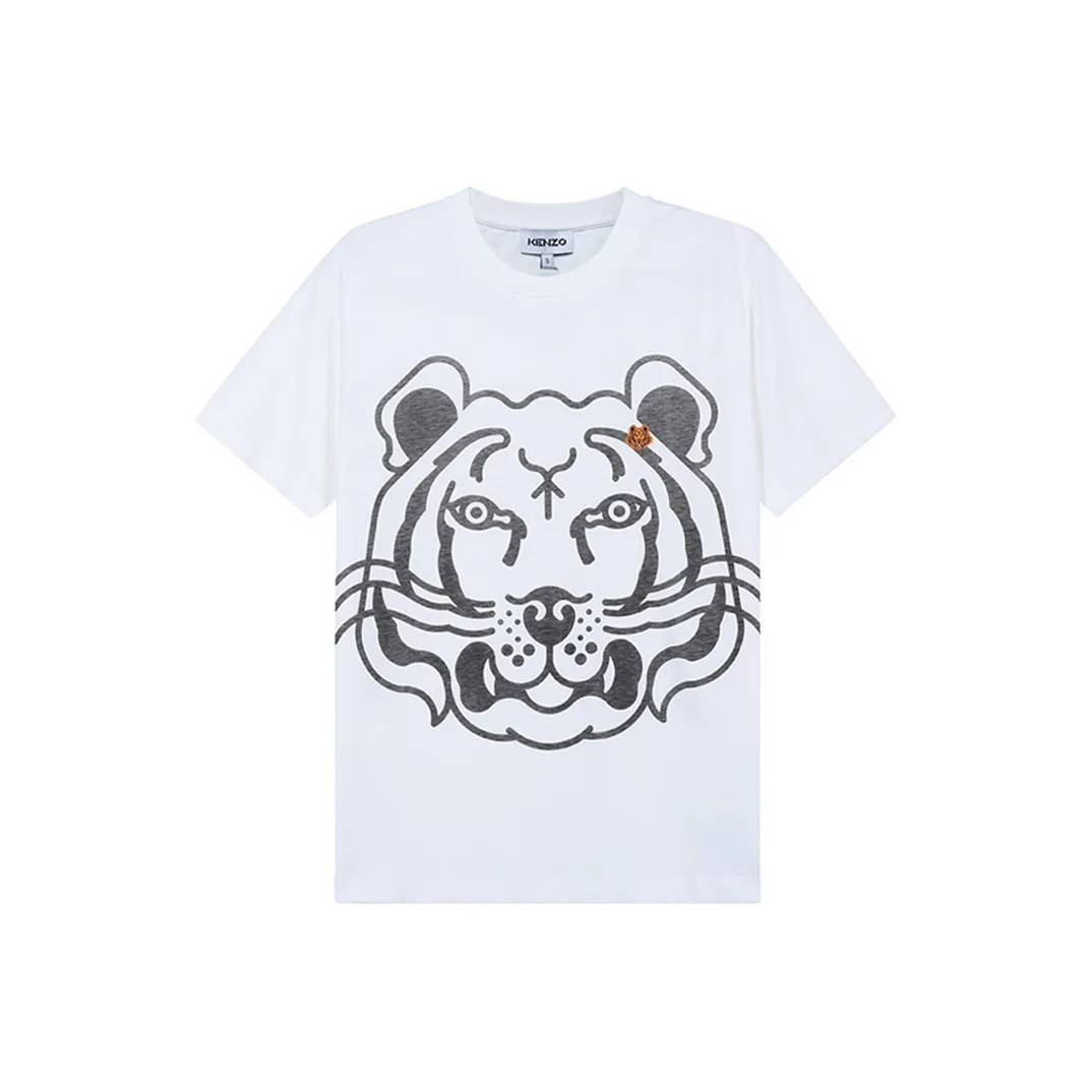 KENZO Classic Tiger Head T-рубашка Женская Белая