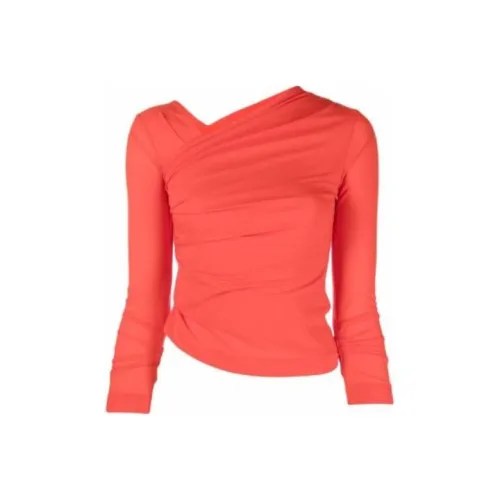 Helmut Lang Женские красные футболки