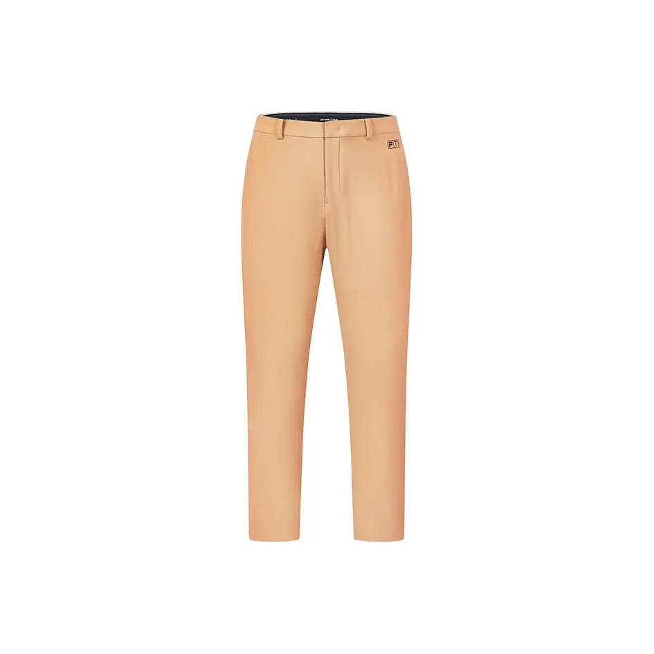 FILA Casual Pants Men's Dark Star Yellow