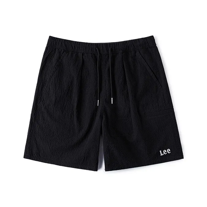 Шорты Lee Co-branded, черные, мужские, повседневные